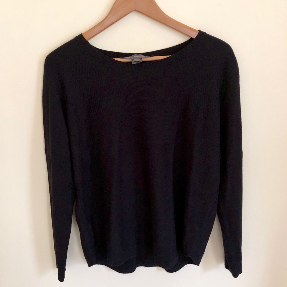 French Connection Curved Hem Sweater